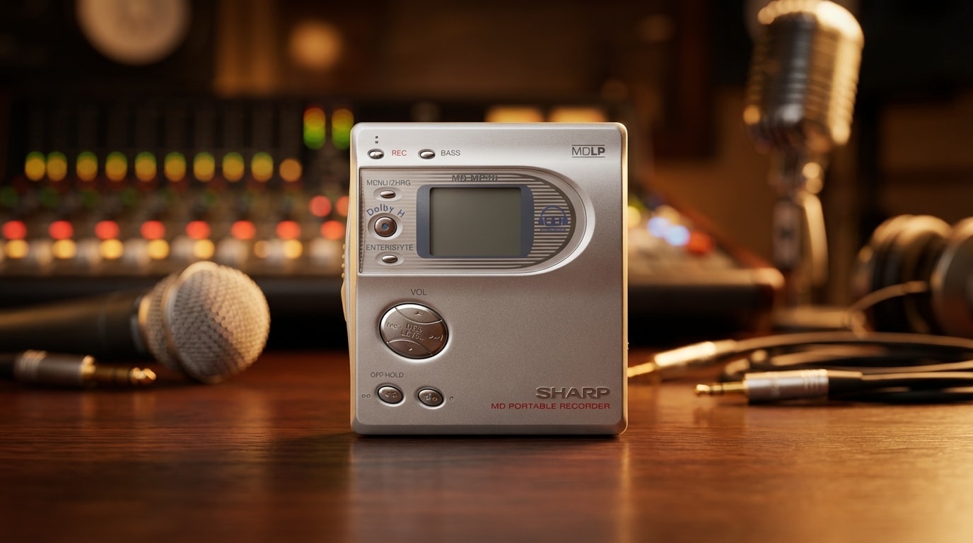 Sharp MD-MT200 en un entorno de estudio como imagen principal